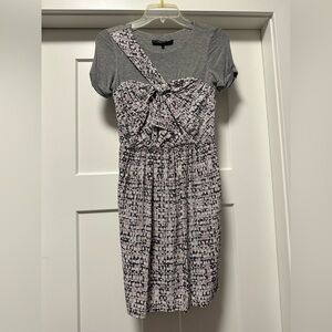 BCBGMaxAzria Charcoal Knit Top